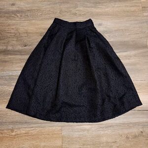 NWOT, H&M • High Waisted Knee Length Skirt, Size 4